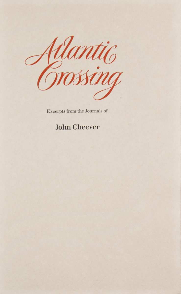 Atlantic Crossing title page