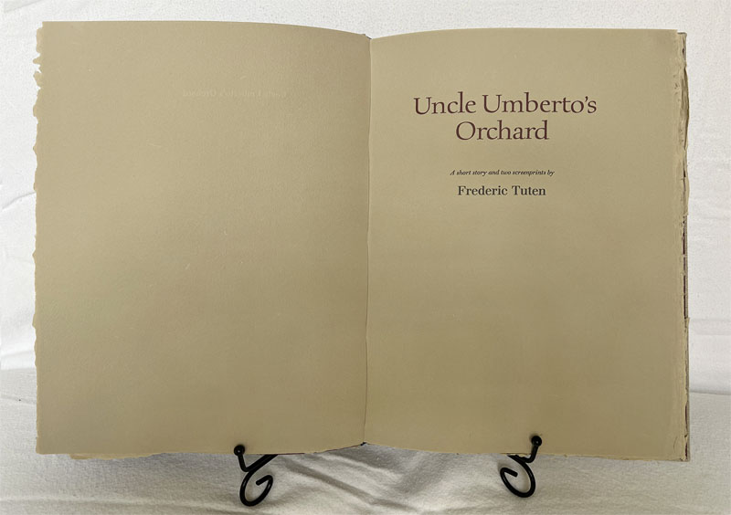 Uncle Umberto’s Orchard title page